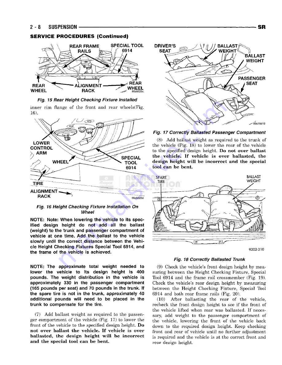 Chrysler 1998 Viper GTS Owner'S Manual Download Page 30