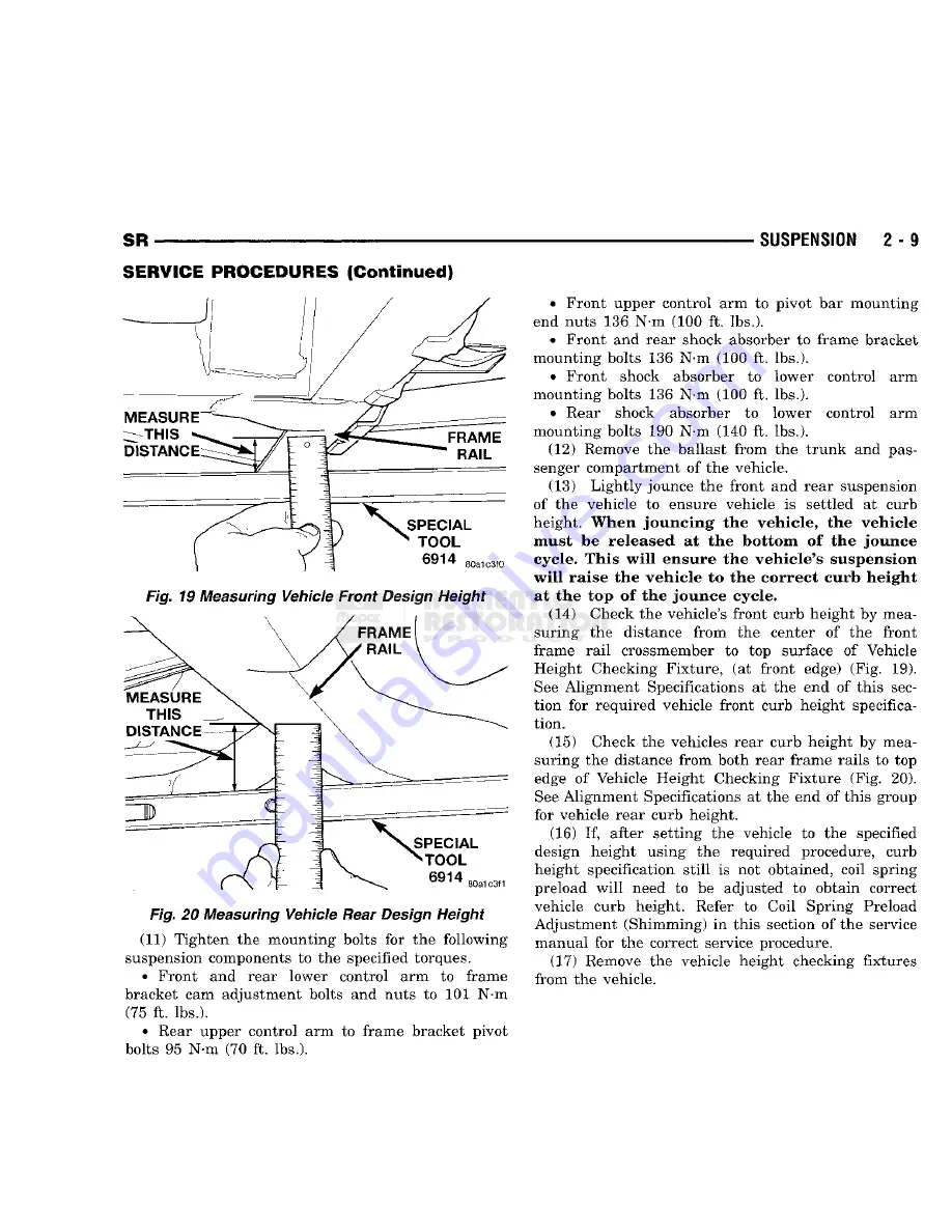 Chrysler 1998 Viper GTS Owner'S Manual Download Page 31