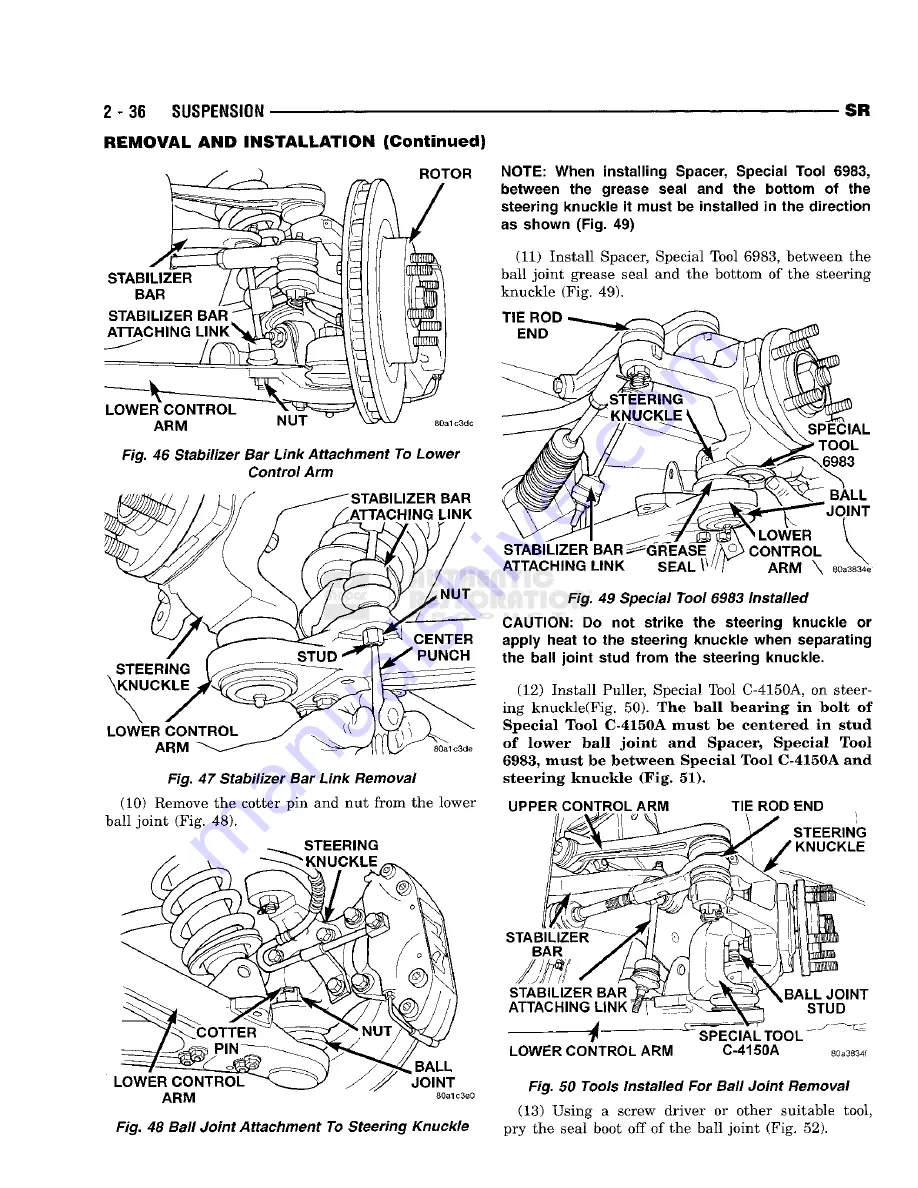 Chrysler 1998 Viper GTS Owner'S Manual Download Page 58