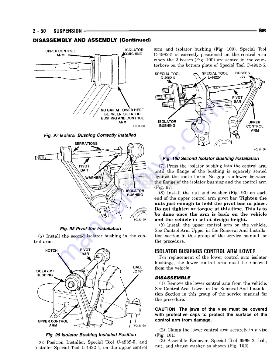 Chrysler 1998 Viper GTS Owner'S Manual Download Page 72