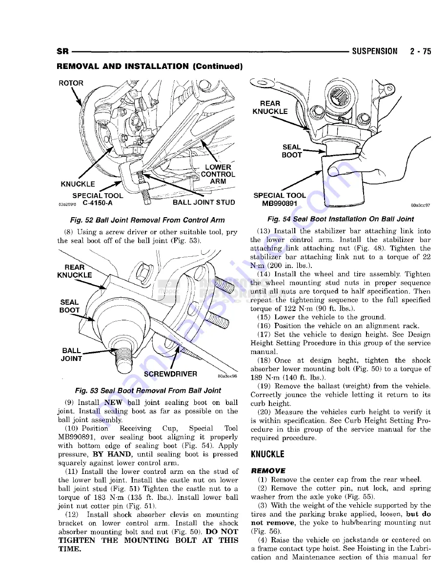 Chrysler 1998 Viper GTS Owner'S Manual Download Page 97