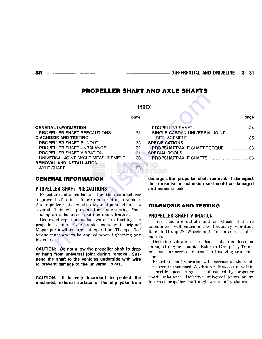 Chrysler 1998 Viper GTS Owner'S Manual Download Page 151