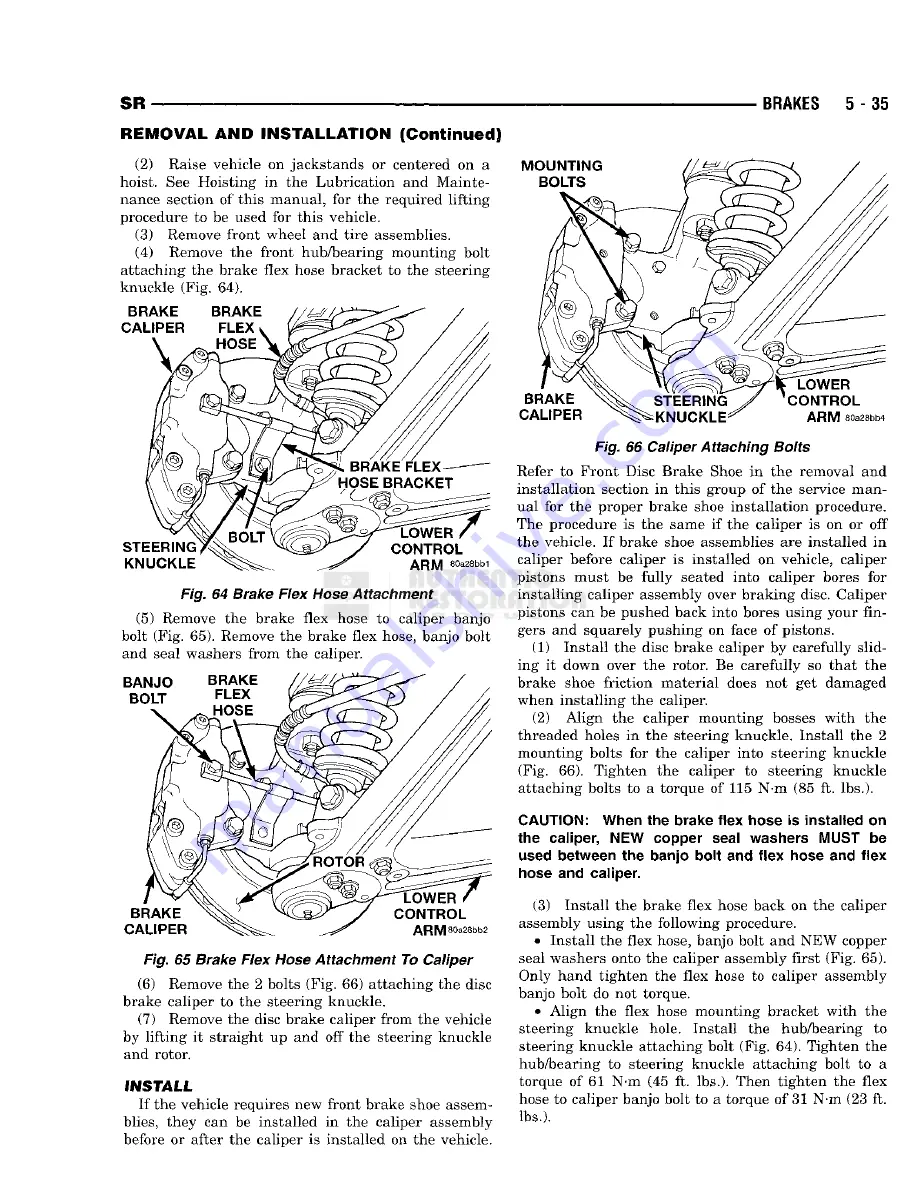 Chrysler 1998 Viper GTS Owner'S Manual Download Page 191