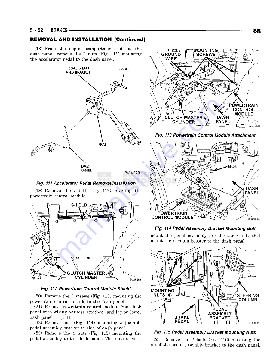 Chrysler 1998 Viper GTS Owner'S Manual Download Page 208