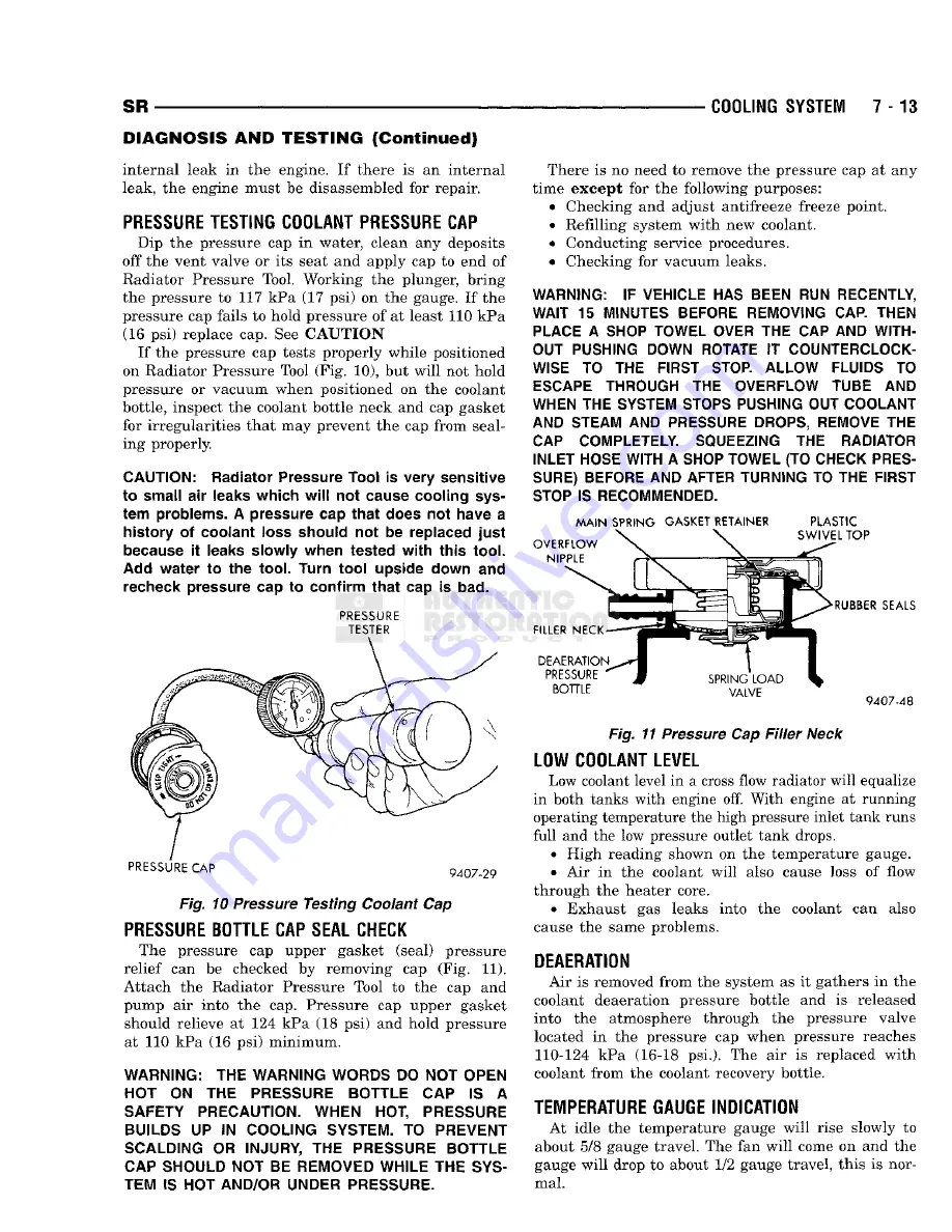 Chrysler 1998 Viper GTS Owner'S Manual Download Page 251