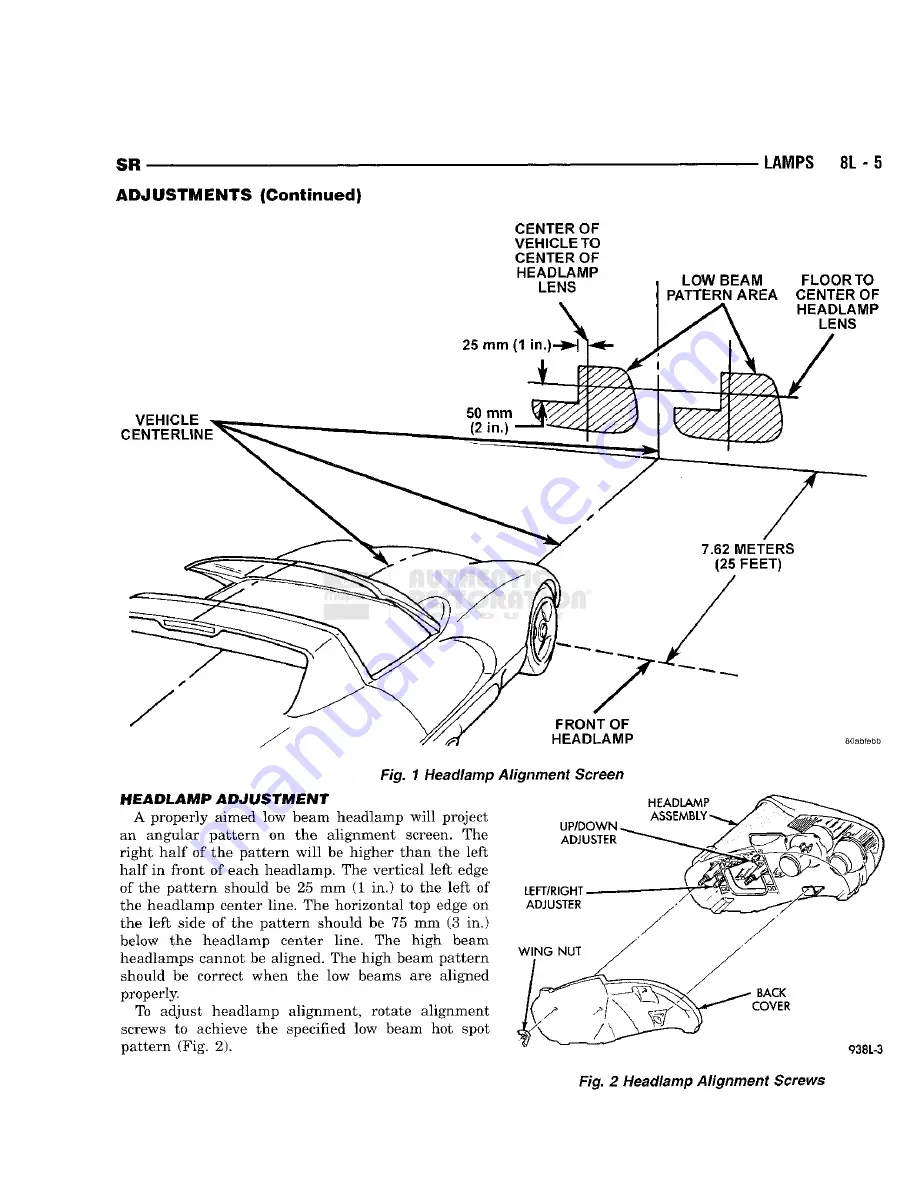 Chrysler 1998 Viper GTS Скачать руководство пользователя страница 349