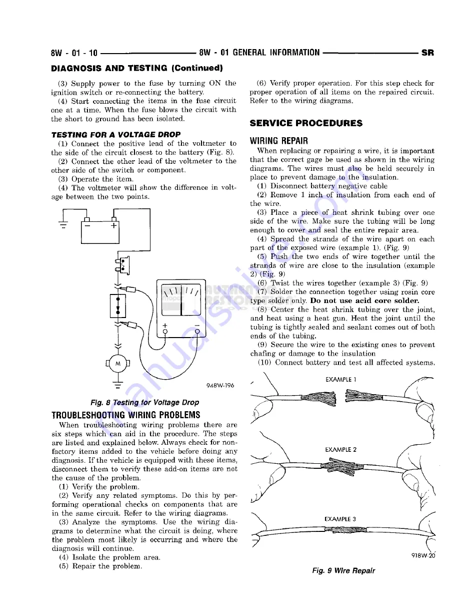 Chrysler 1998 Viper GTS Owner'S Manual Download Page 402