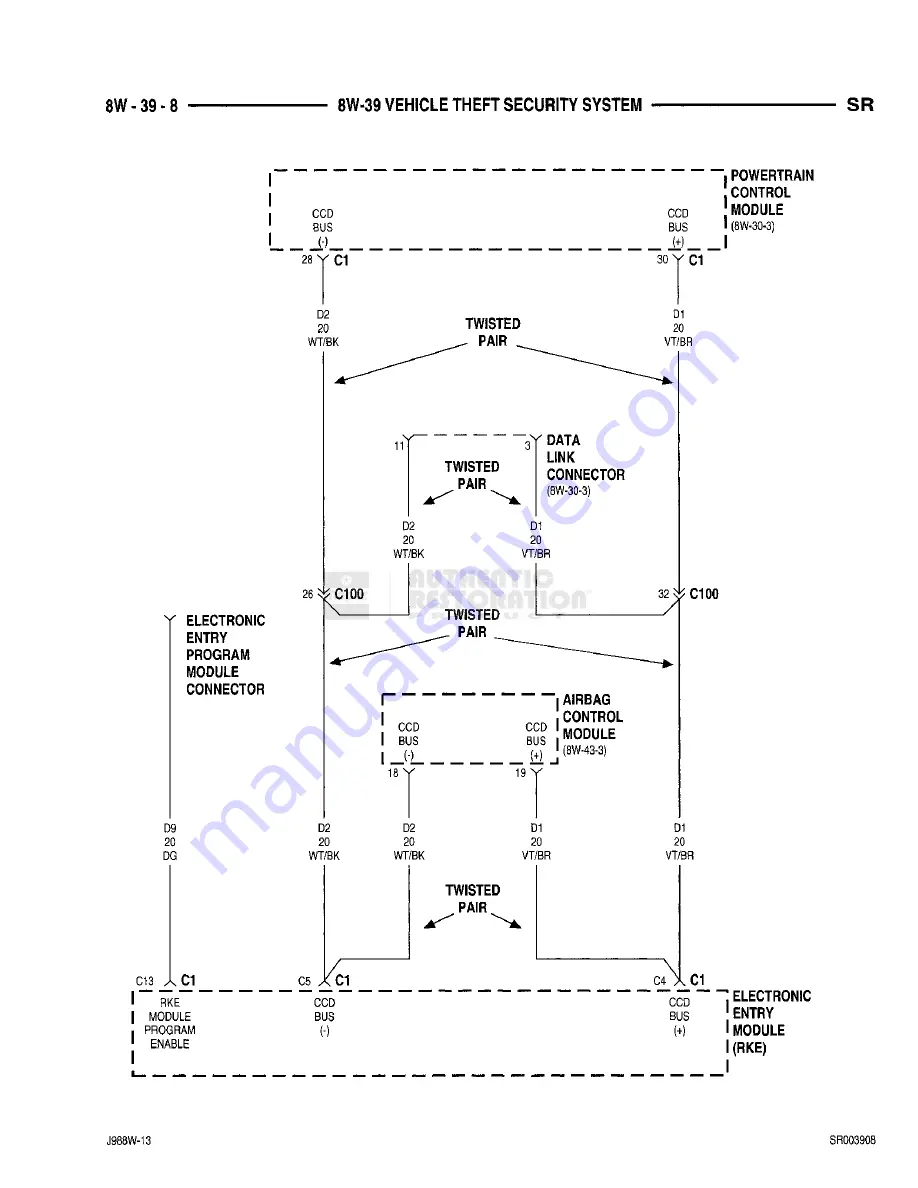 Chrysler 1998 Viper GTS Owner'S Manual Download Page 478