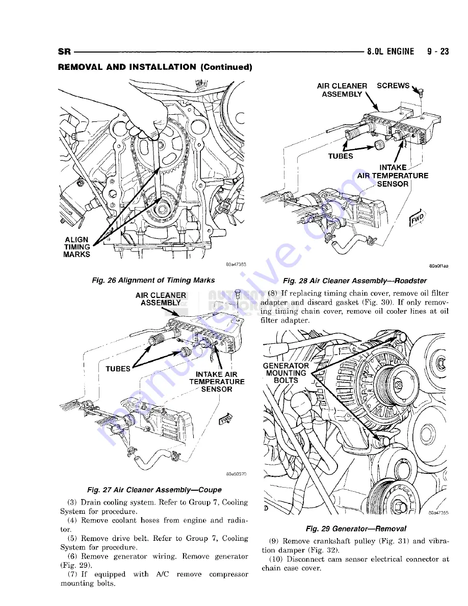 Chrysler 1998 Viper GTS Скачать руководство пользователя страница 669