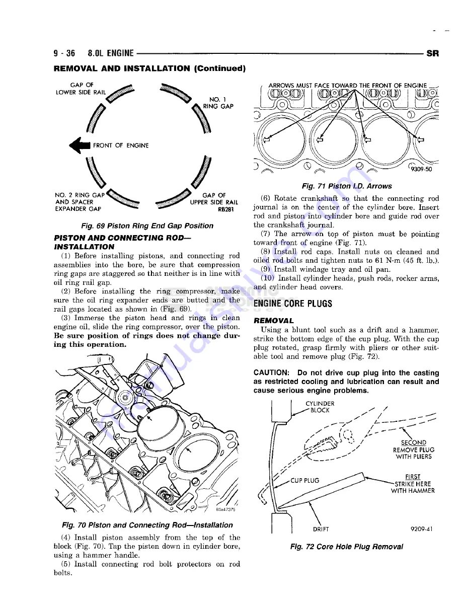 Chrysler 1998 Viper GTS Owner'S Manual Download Page 682