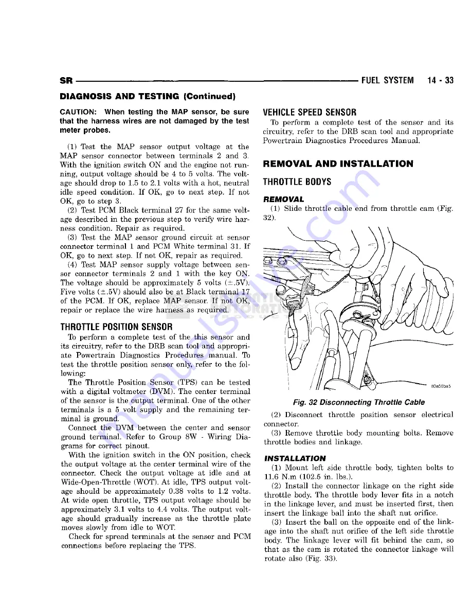 Chrysler 1998 Viper GTS Owner'S Manual Download Page 747