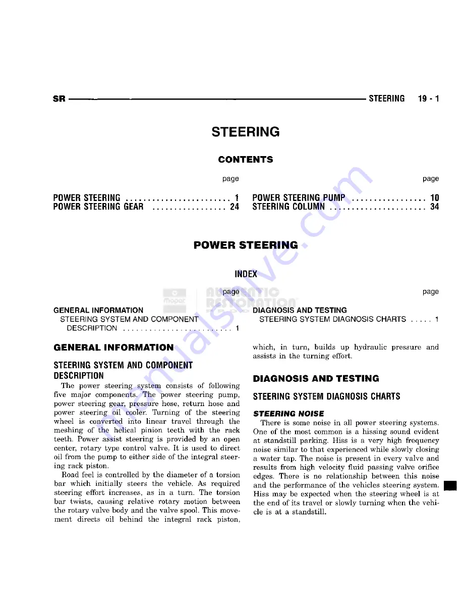 Chrysler 1998 Viper GTS Owner'S Manual Download Page 755