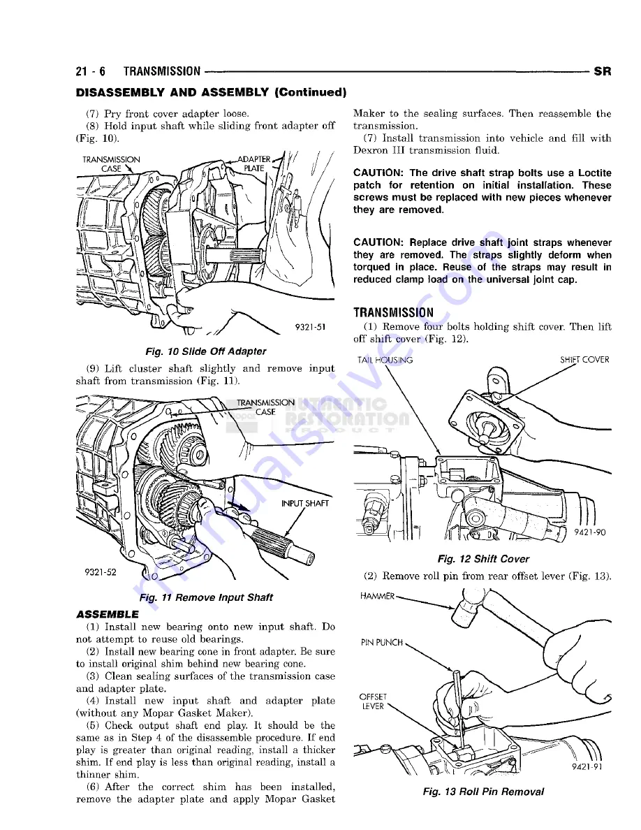 Chrysler 1998 Viper GTS Owner'S Manual Download Page 808