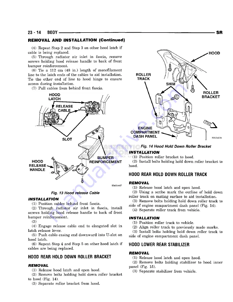 Chrysler 1998 Viper GTS Owner'S Manual Download Page 850