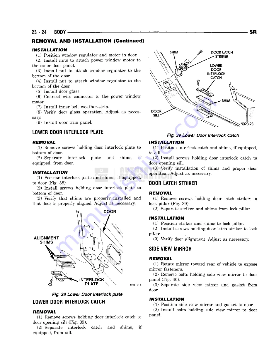 Chrysler 1998 Viper GTS Owner'S Manual Download Page 860