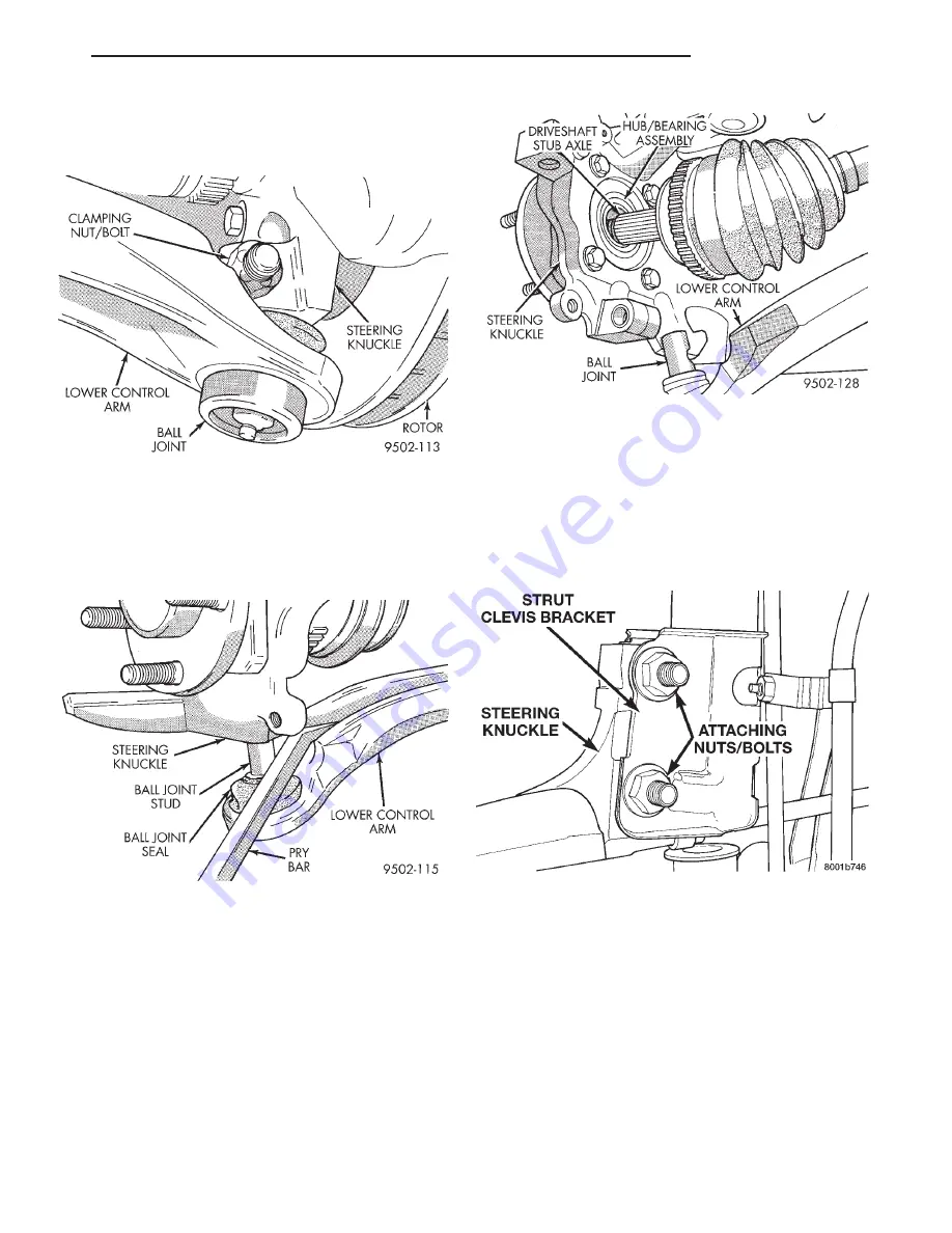 Chrysler 1998  Voyager Service Manual Download Page 49