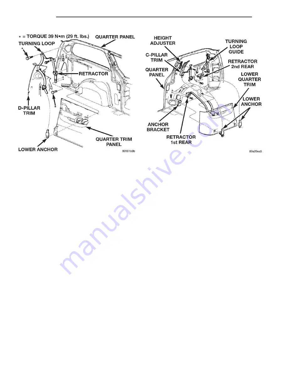 Chrysler 1998  Voyager Service Manual Download Page 1792