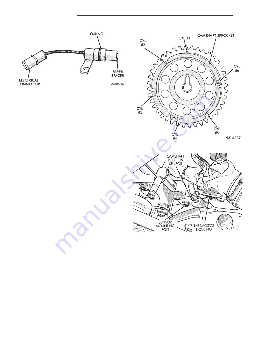 Chrysler 1998  Voyager Service Manual Download Page 304