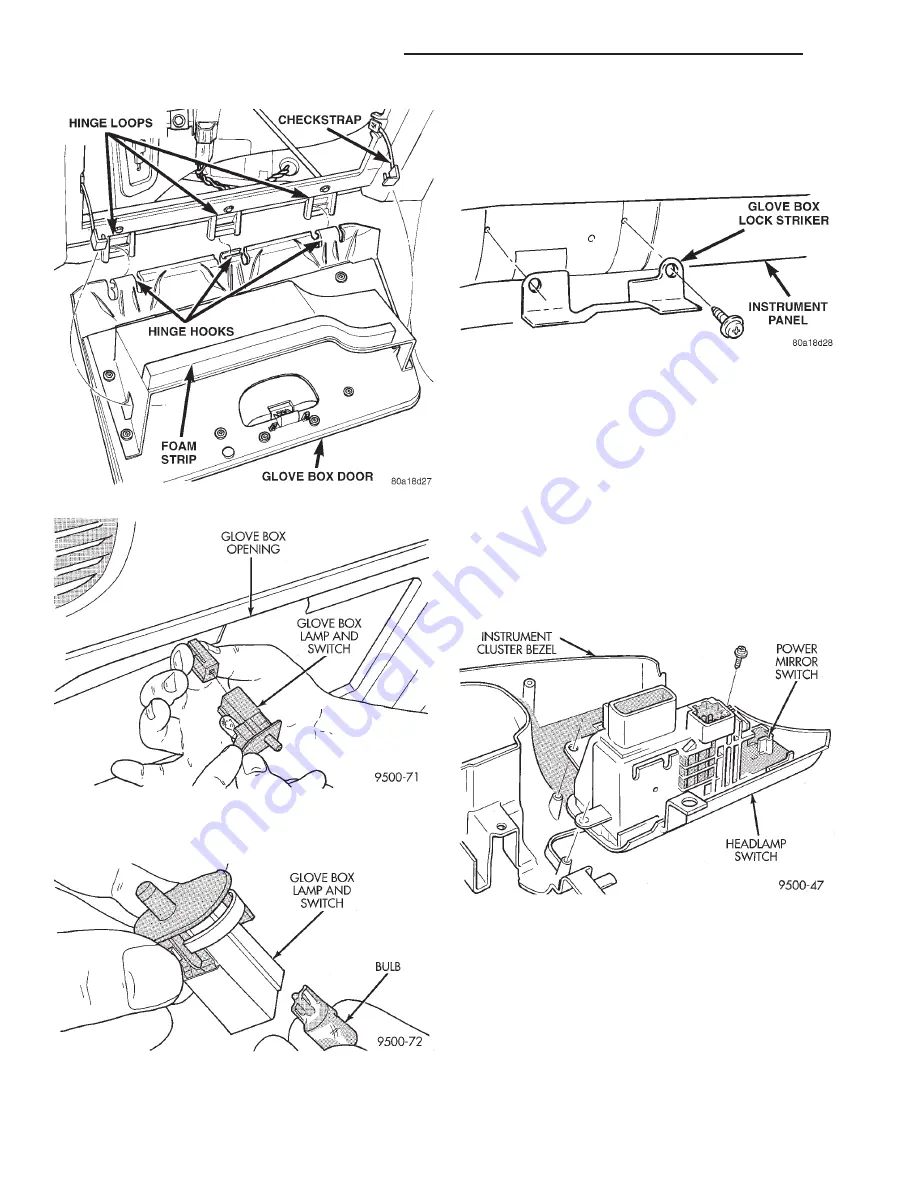 Chrysler 1998  Voyager Service Manual Download Page 356