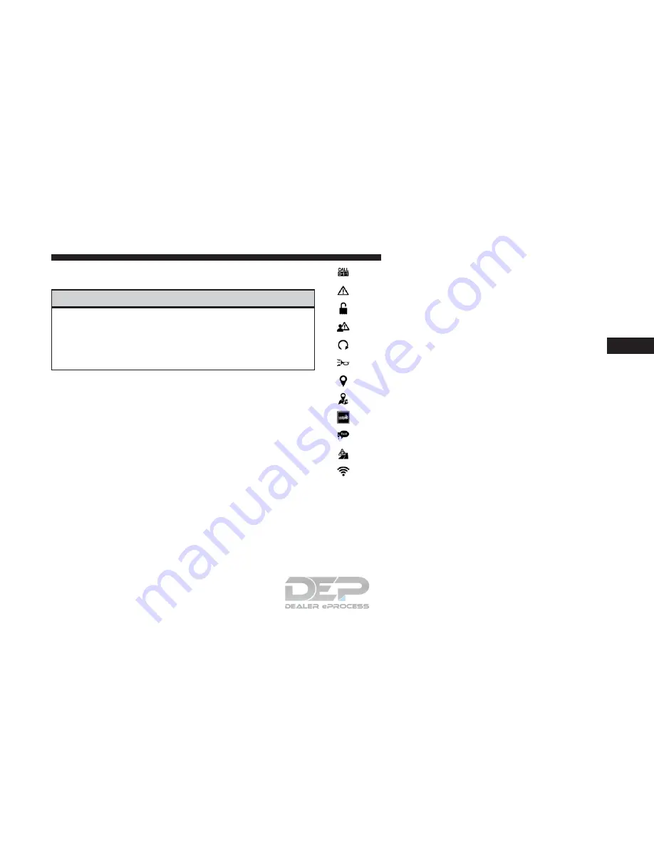 Chrysler 200 2017 Owner'S Manual Download Page 345