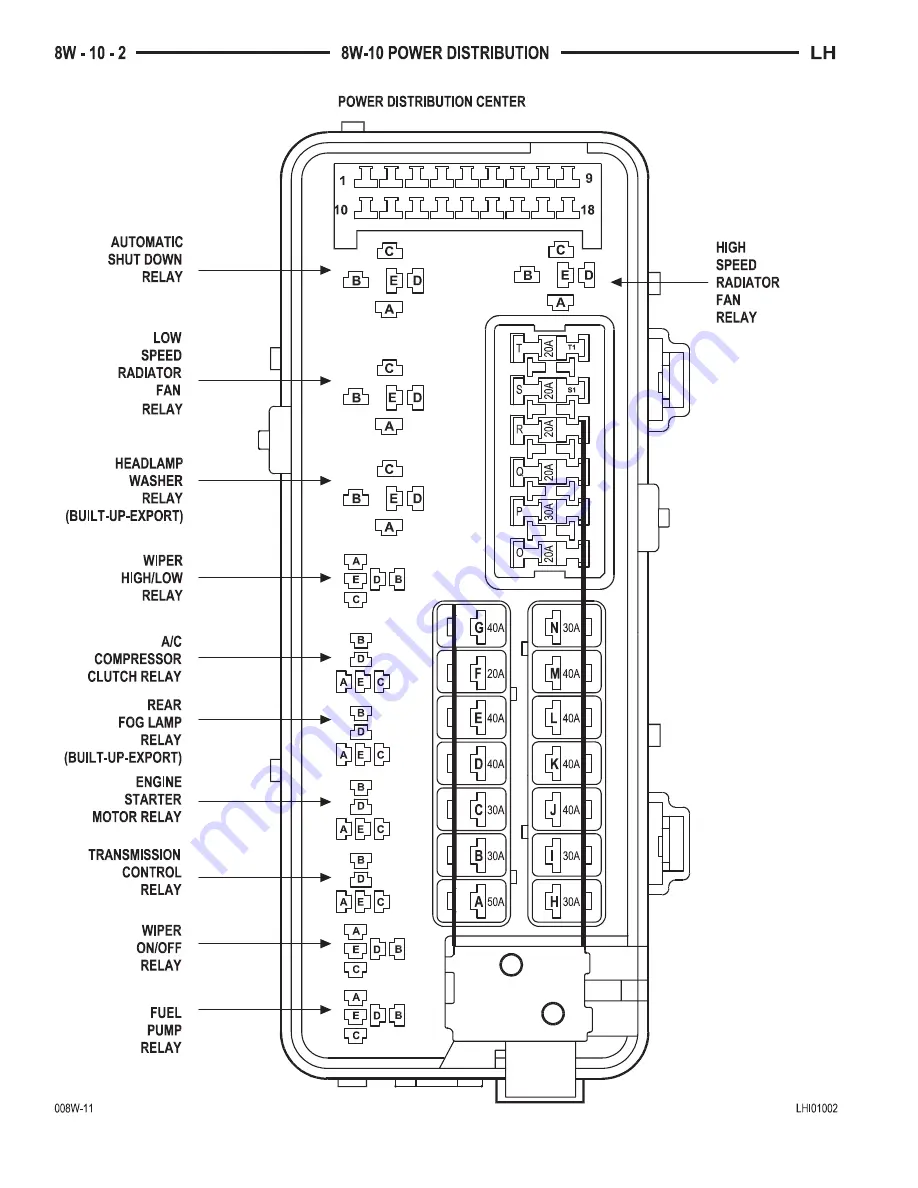 Chrysler 2000 LHS Owner'S Manual Download Page 517