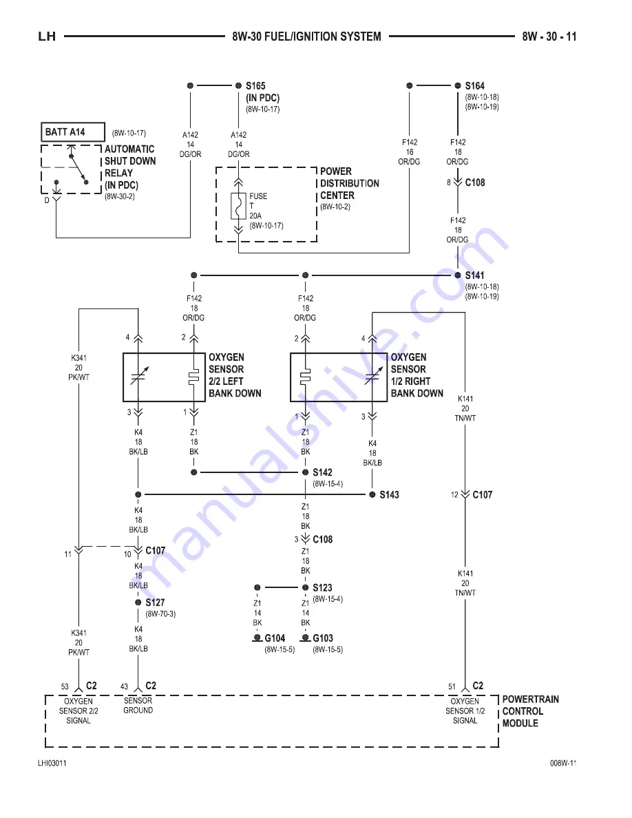 Chrysler 2000 LHS Owner'S Manual Download Page 608