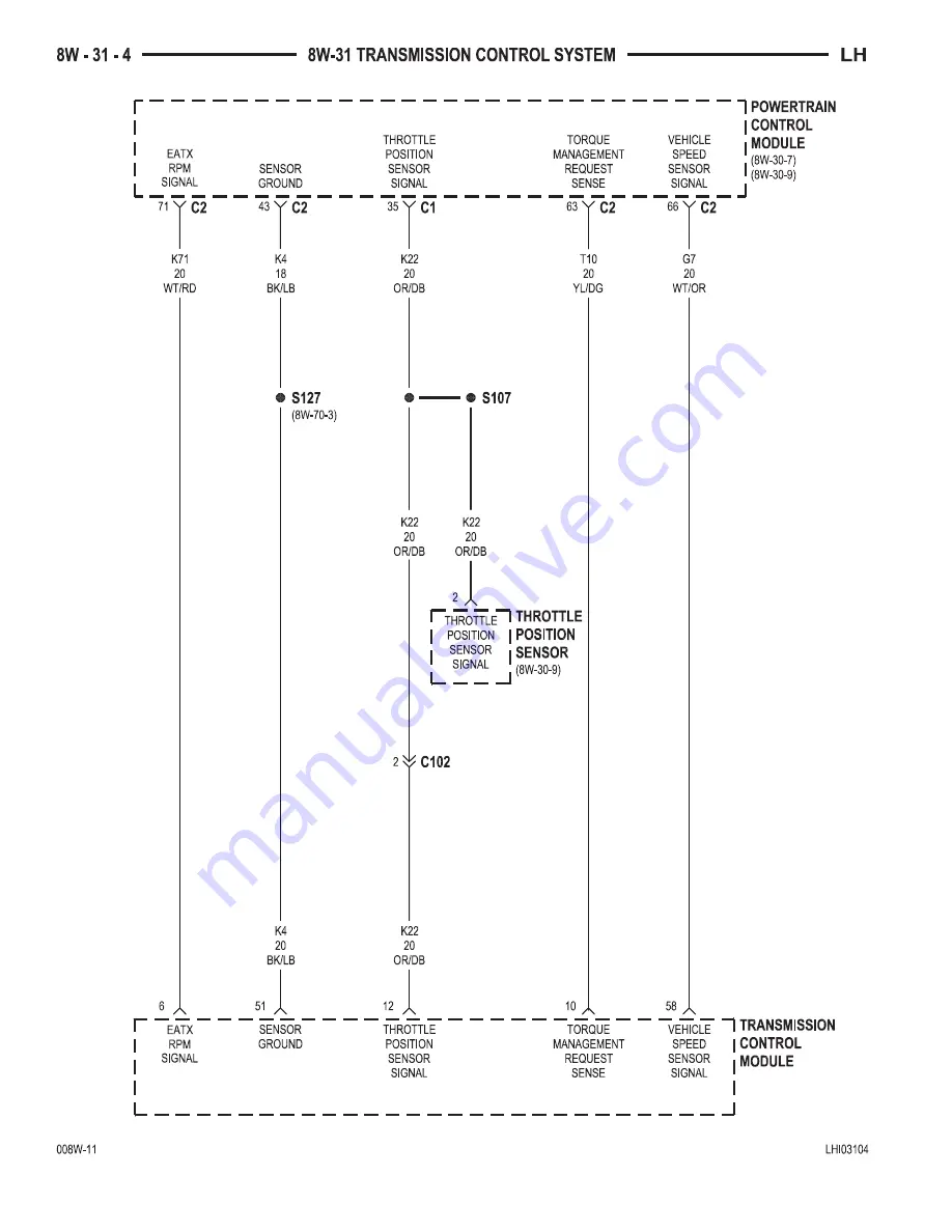 Chrysler 2000 LHS Owner'S Manual Download Page 621