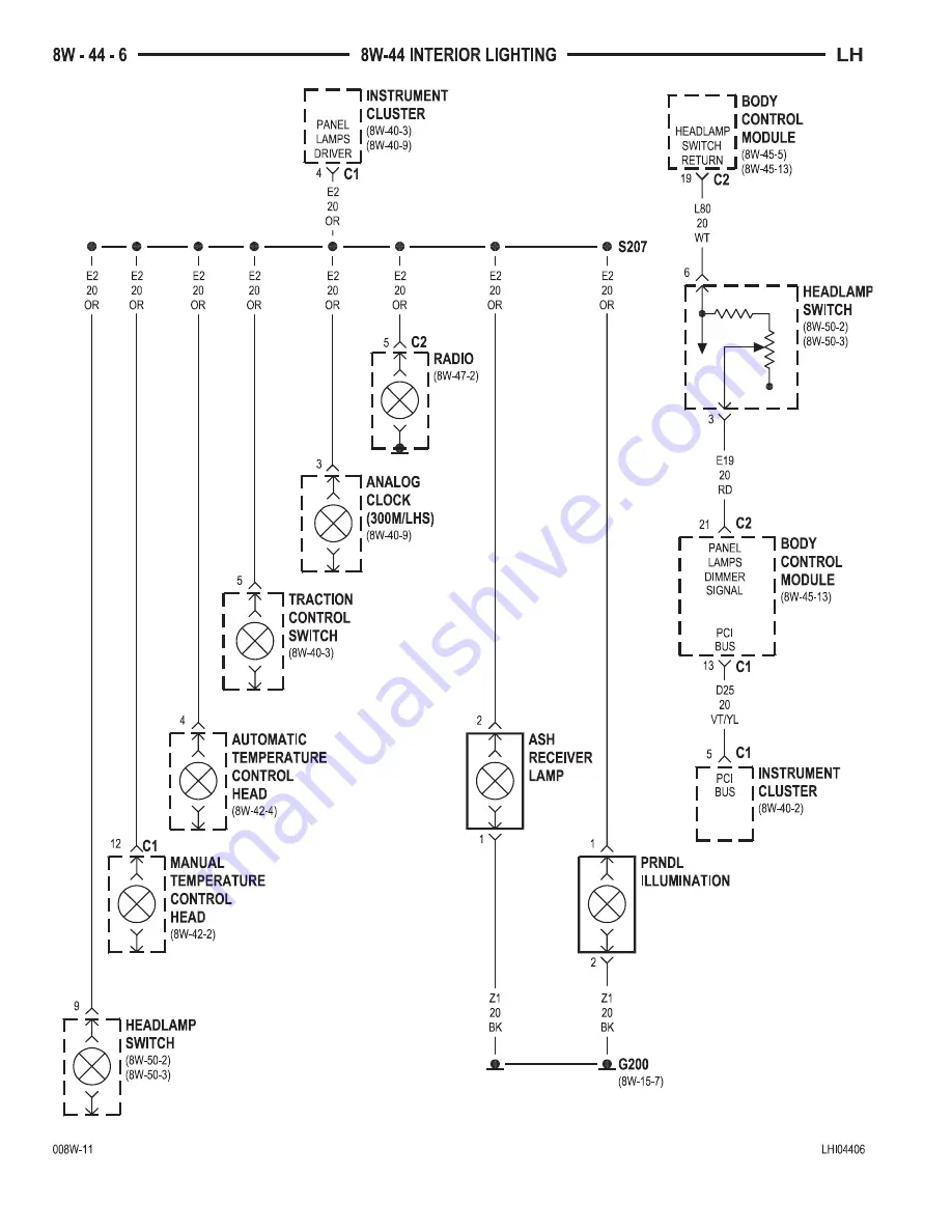 Chrysler 2000 LHS Owner'S Manual Download Page 669