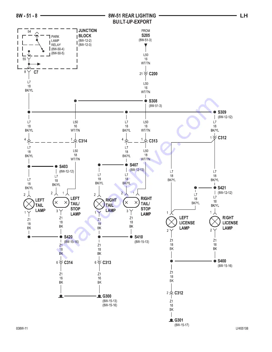 Chrysler 2000 LHS Скачать руководство пользователя страница 723