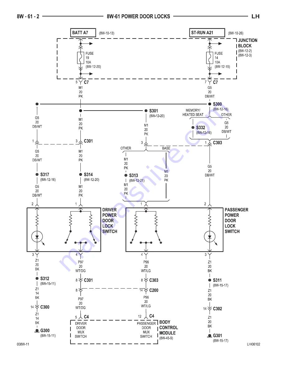 Chrysler 2000 LHS Скачать руководство пользователя страница 741