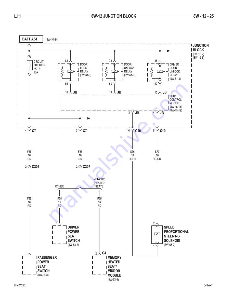 Chrysler 2004 Concorde Service Manual Download Page 569