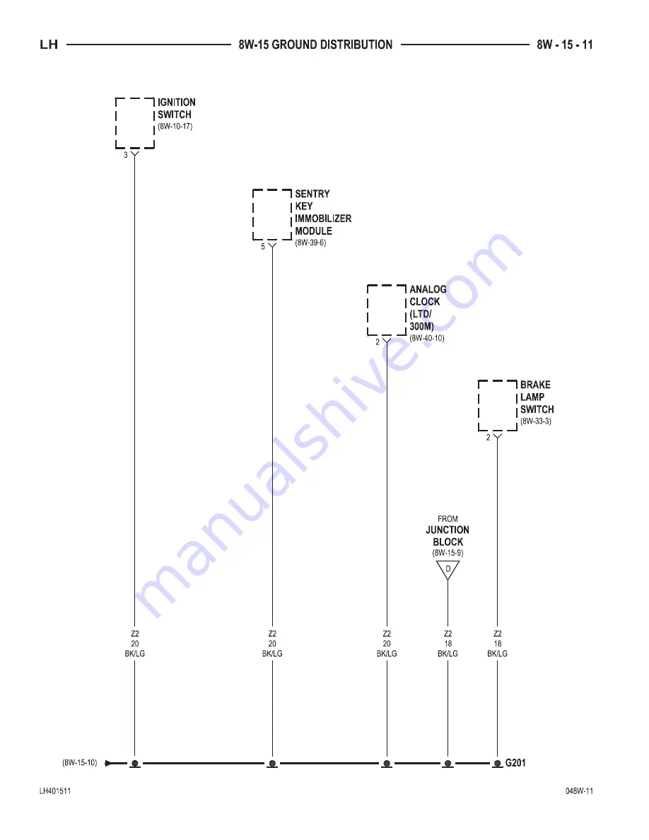 Chrysler 2004 Concorde Service Manual Download Page 589