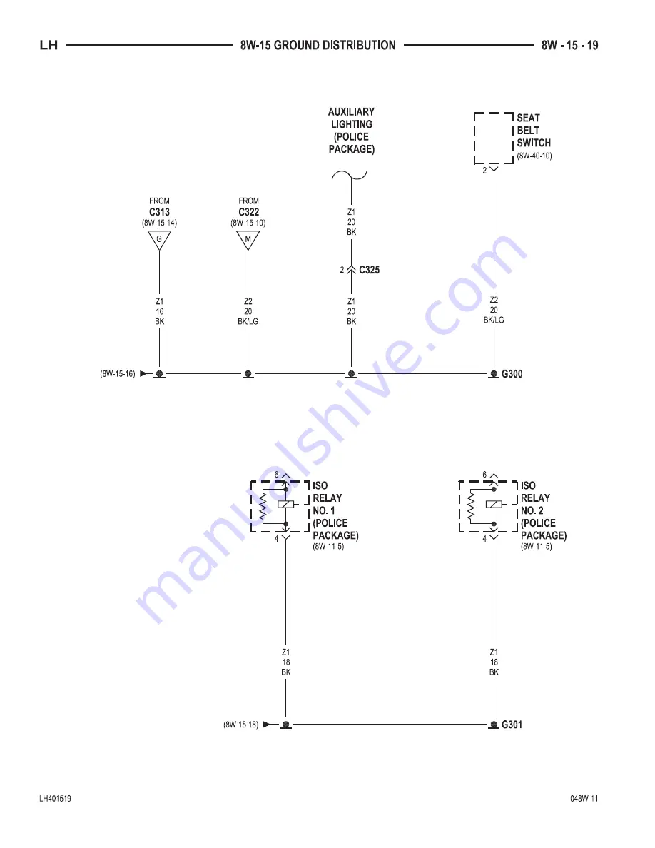 Chrysler 2004 Concorde Service Manual Download Page 597