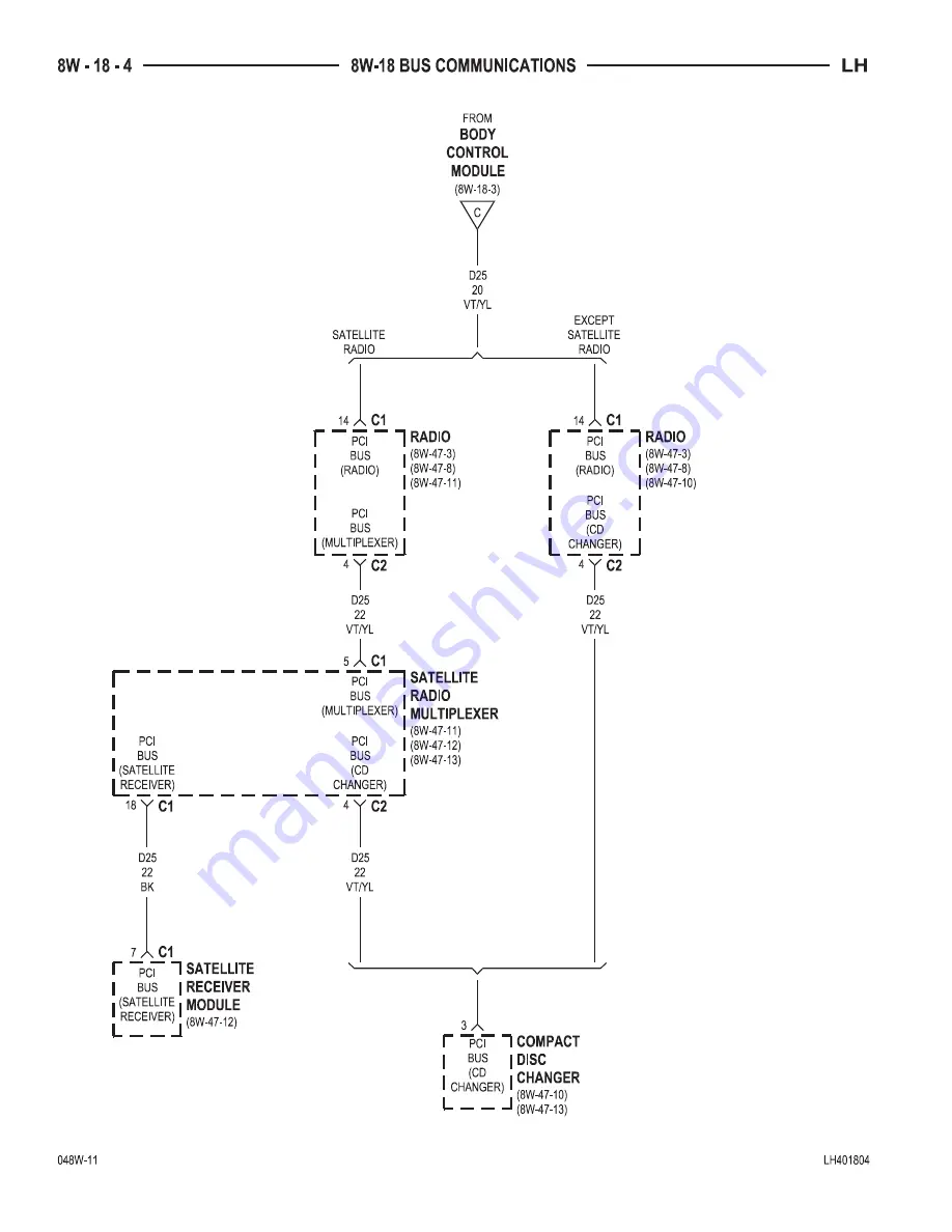 Chrysler 2004 Concorde Service Manual Download Page 604