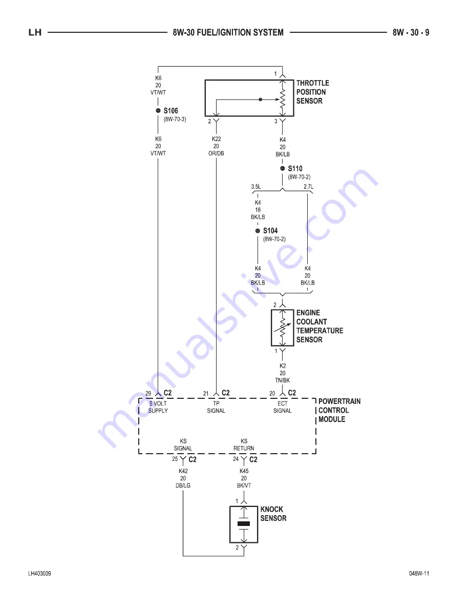 Chrysler 2004 Concorde Service Manual Download Page 619