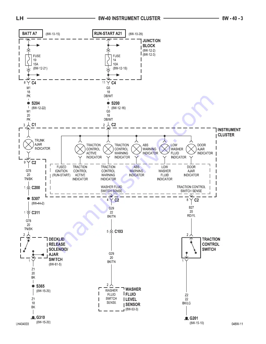 Chrysler 2004 Concorde Service Manual Download Page 661