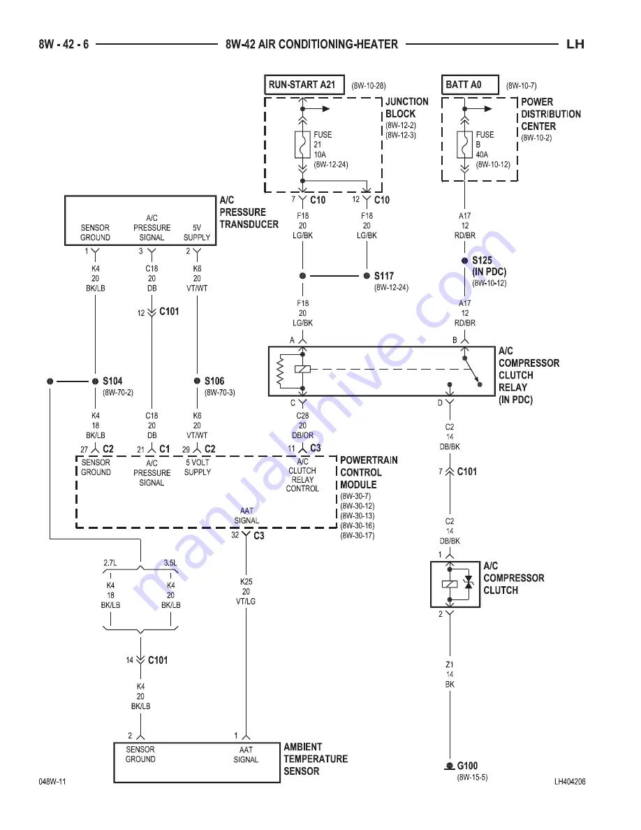 Chrysler 2004 Concorde Service Manual Download Page 678