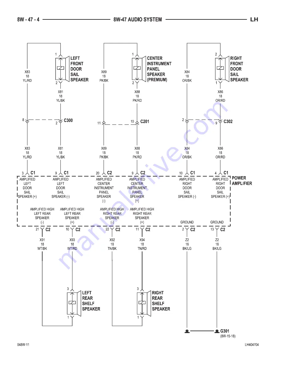 Chrysler 2004 Concorde Service Manual Download Page 714