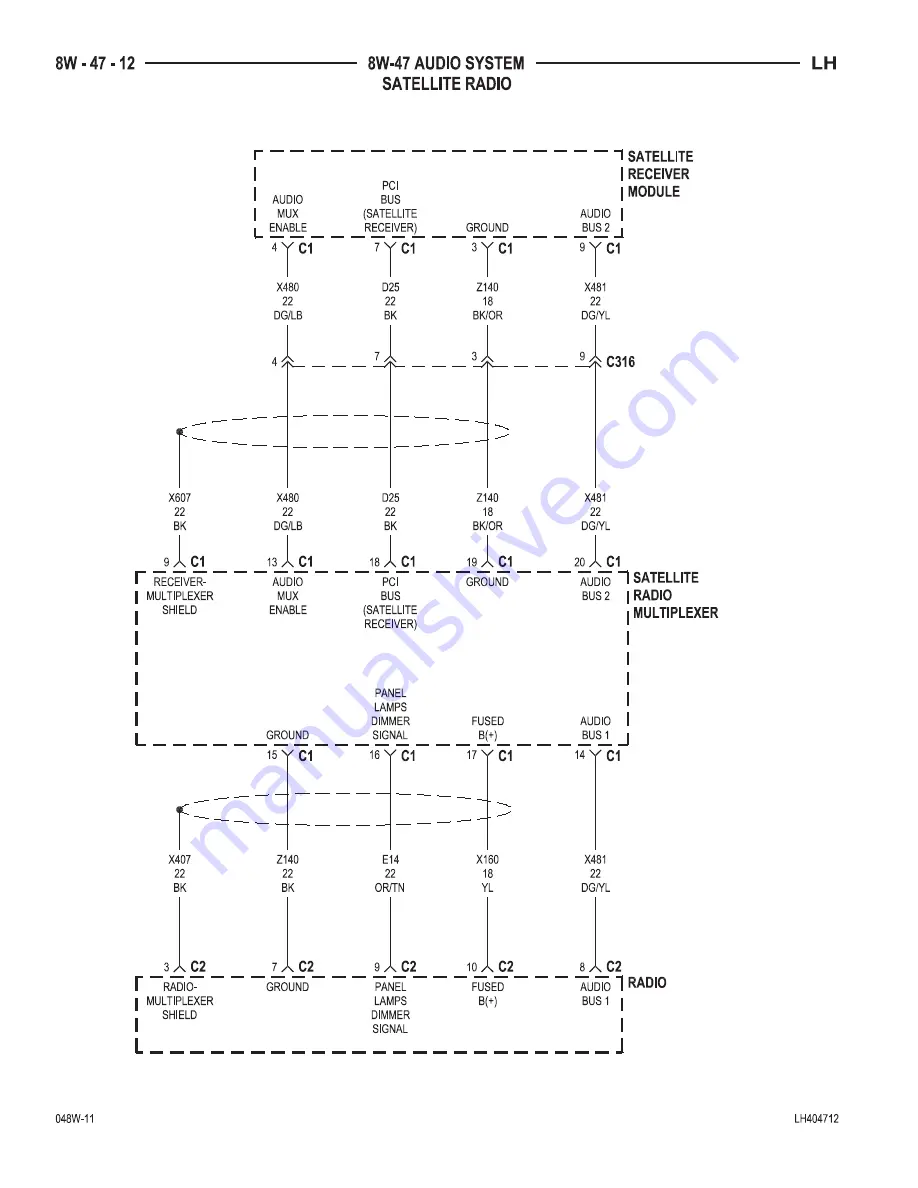 Chrysler 2004 Concorde Service Manual Download Page 722