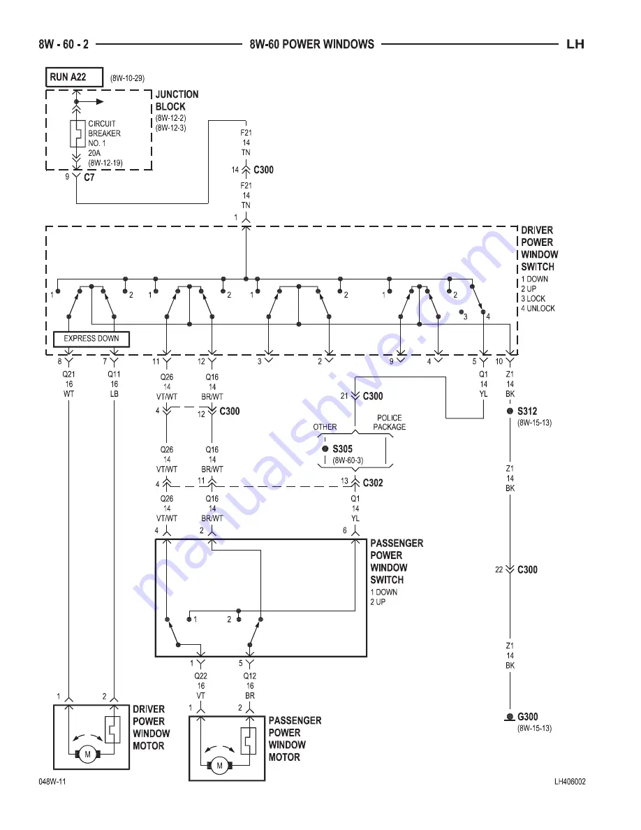 Chrysler 2004 Concorde Service Manual Download Page 770