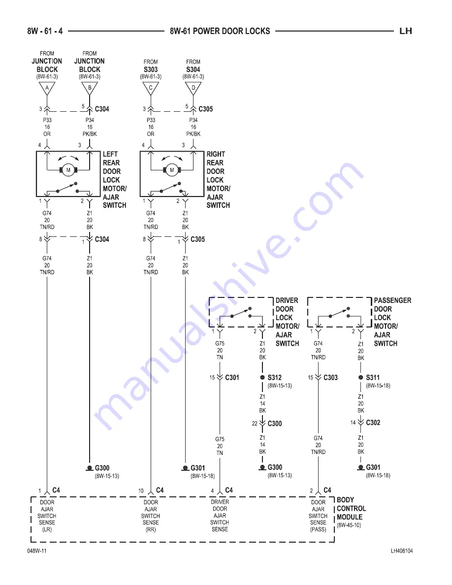 Chrysler 2004 Concorde Service Manual Download Page 776