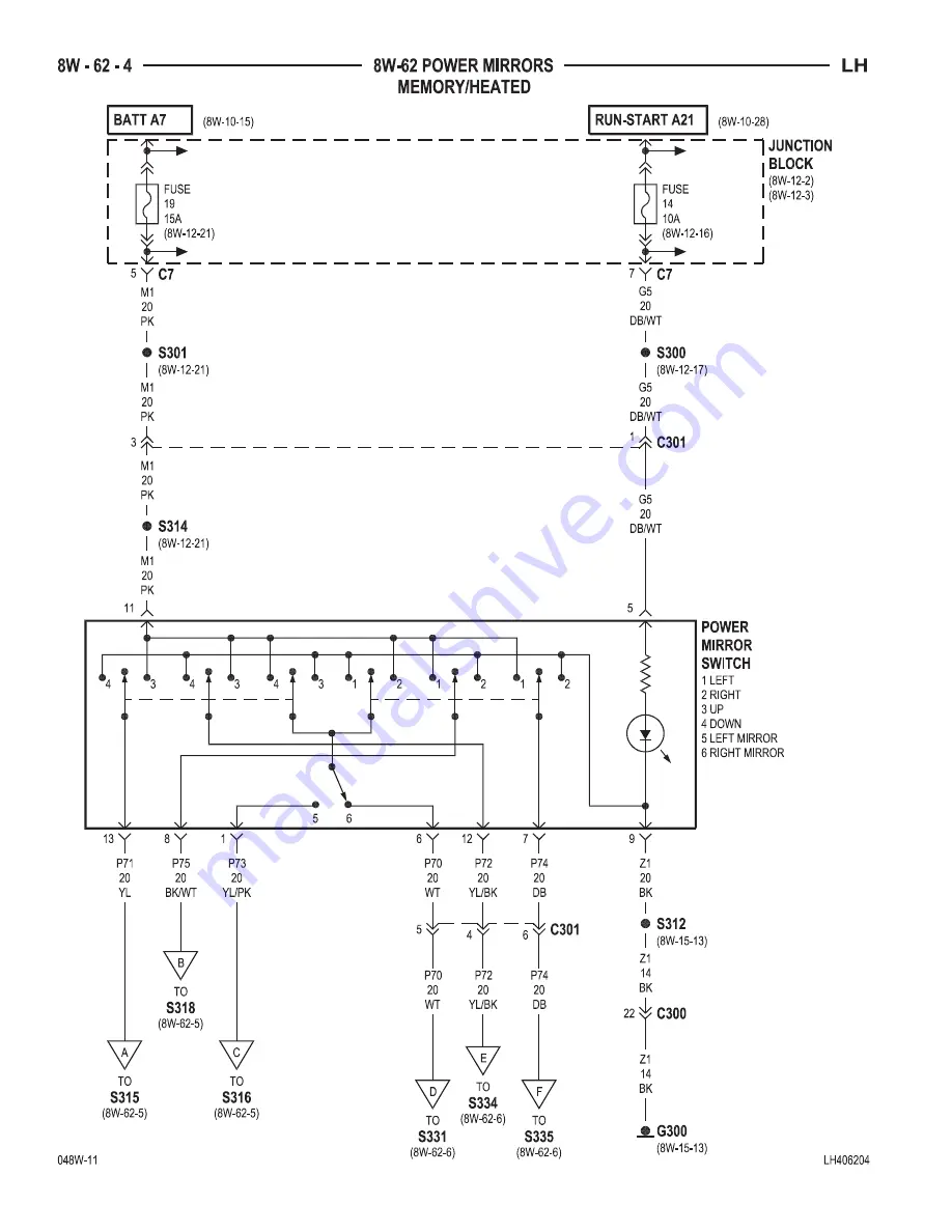 Chrysler 2004 Concorde Service Manual Download Page 782