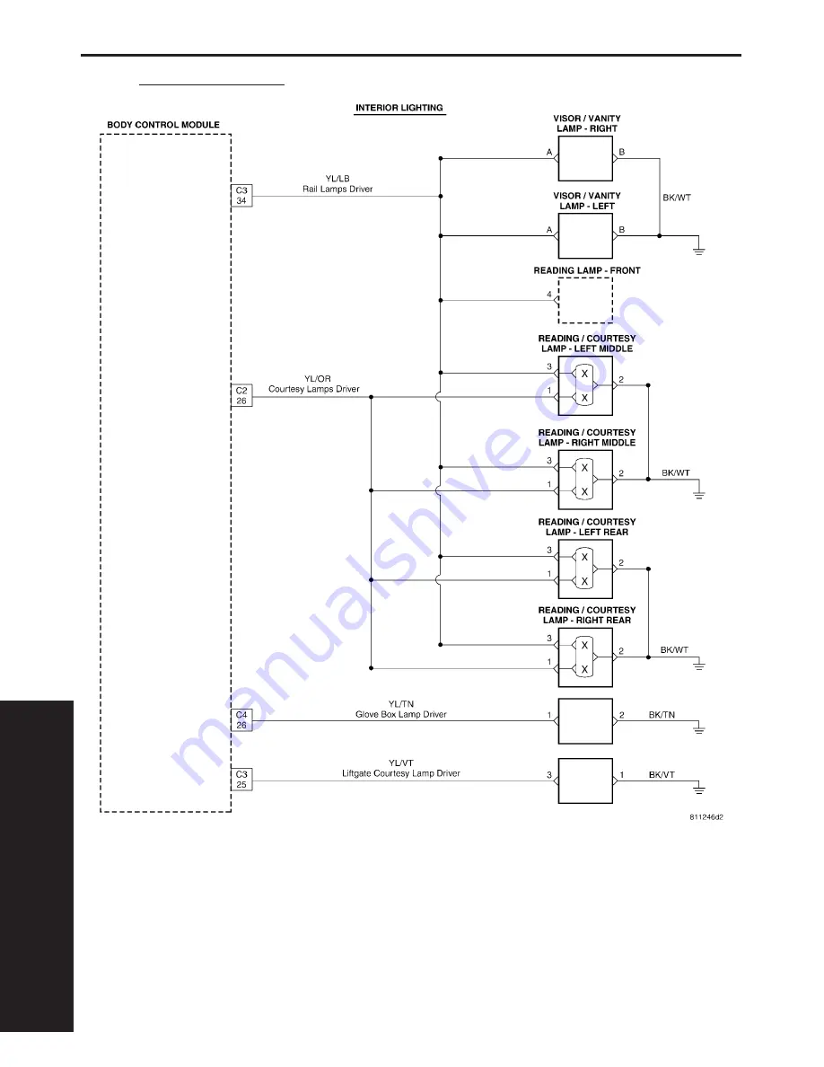 Chrysler 2004 Pacifica Service Manual Download Page 1489