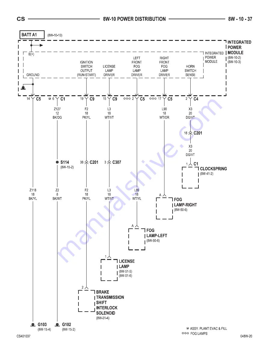 Chrysler 2004 Pacifica Service Manual Download Page 2298