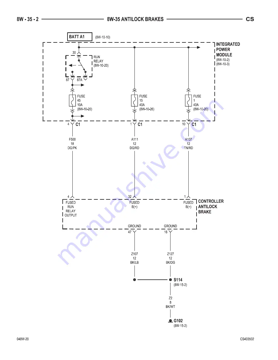 Chrysler 2004 Pacifica Скачать руководство пользователя страница 2367