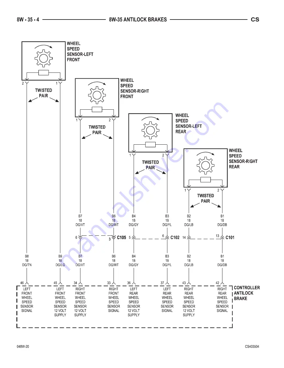 Chrysler 2004 Pacifica Service Manual Download Page 2369