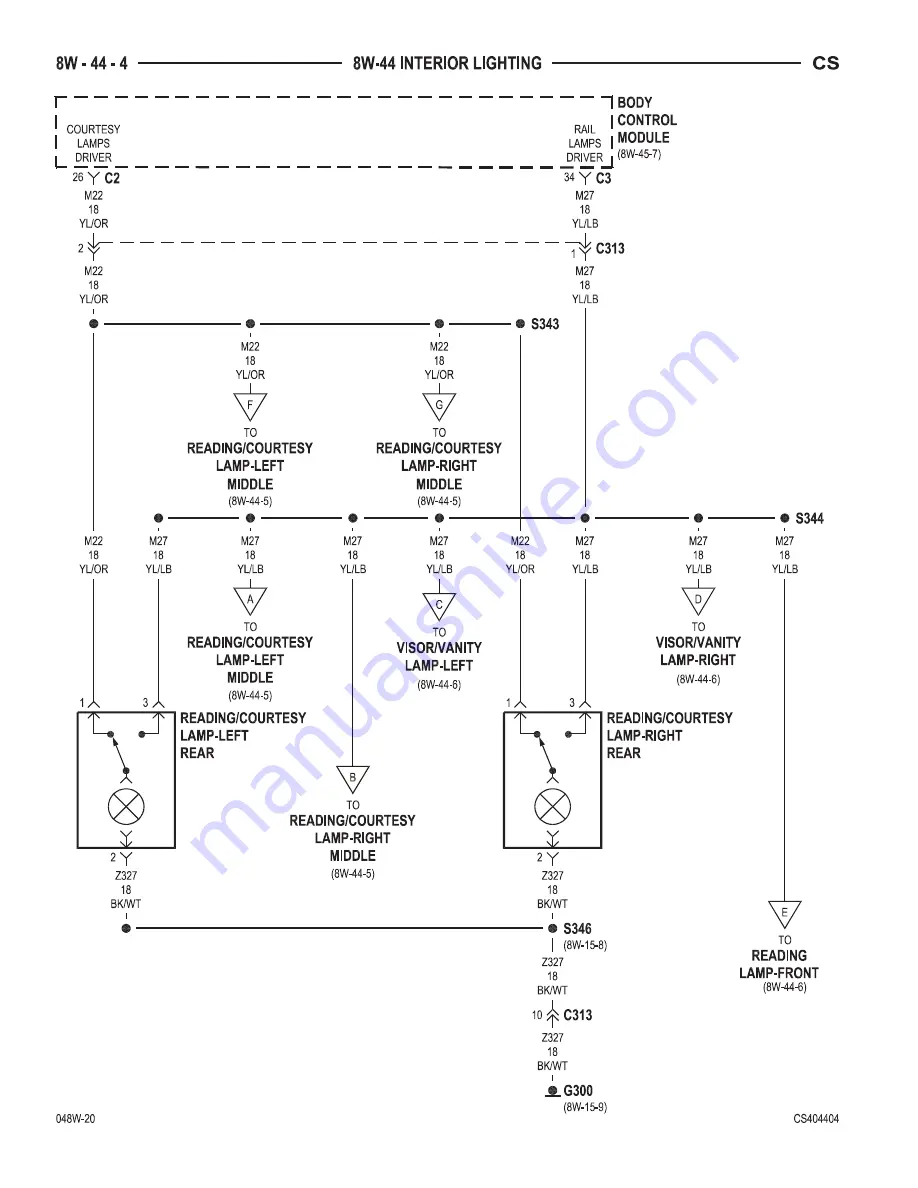 Chrysler 2004 Pacifica Service Manual Download Page 2407