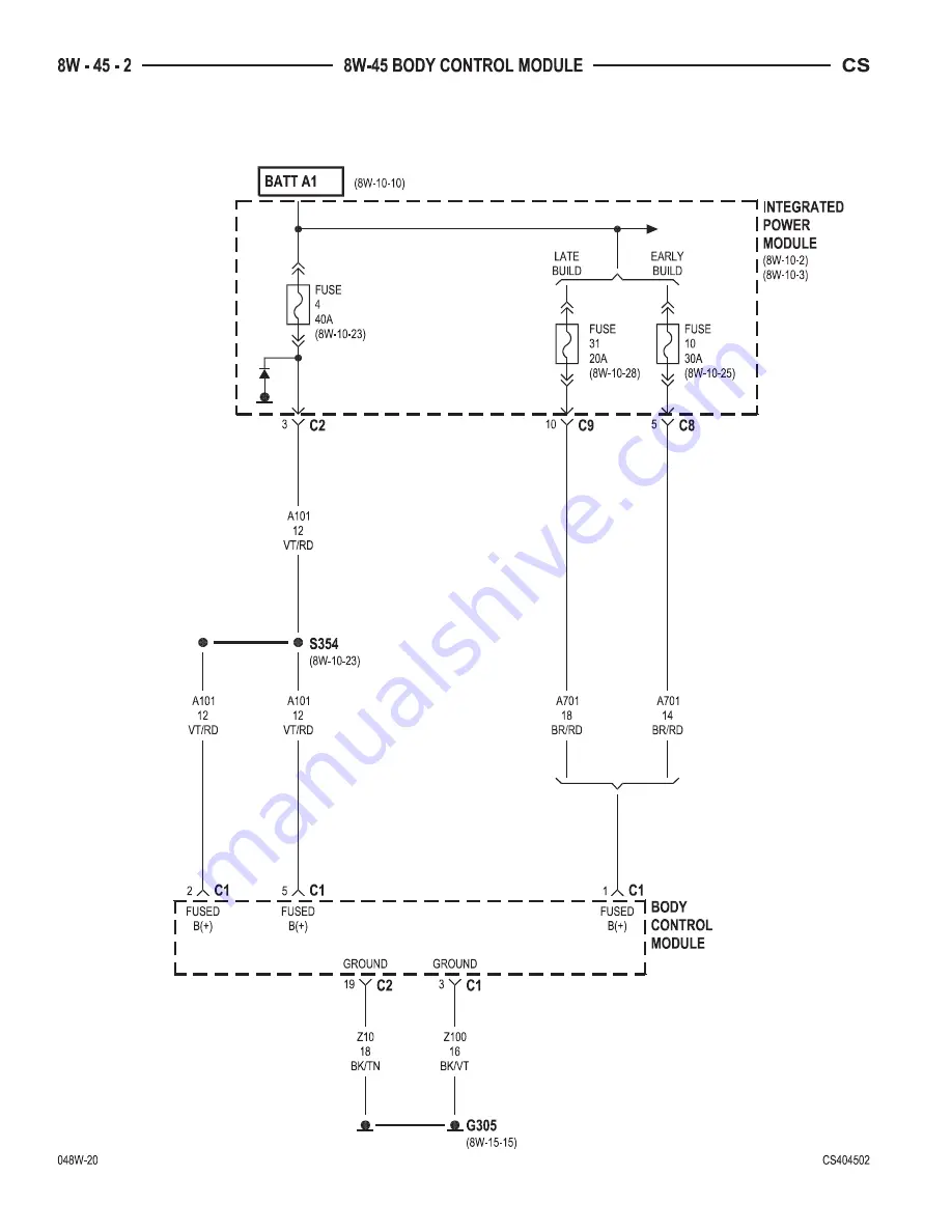 Chrysler 2004 Pacifica Service Manual Download Page 2415