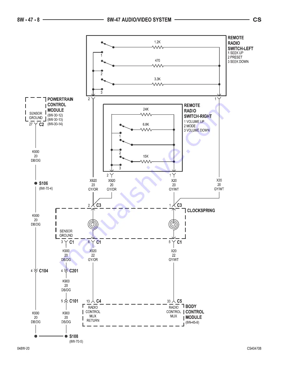 Chrysler 2004 Pacifica Service Manual Download Page 2431