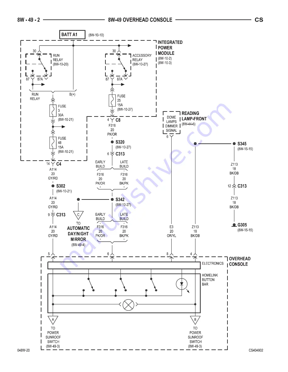 Chrysler 2004 Pacifica Service Manual Download Page 2441